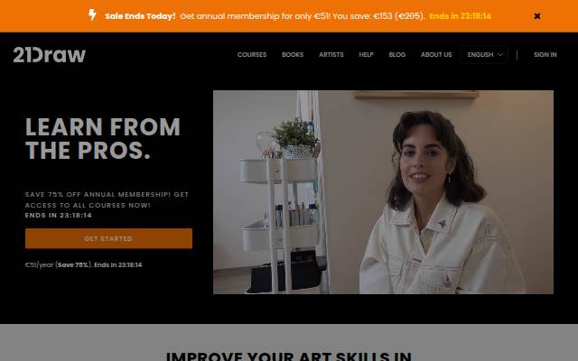 21 Draw | Be a better artist with 21 Draw storefront