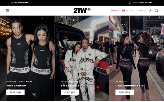 2THEWORLD© storefront