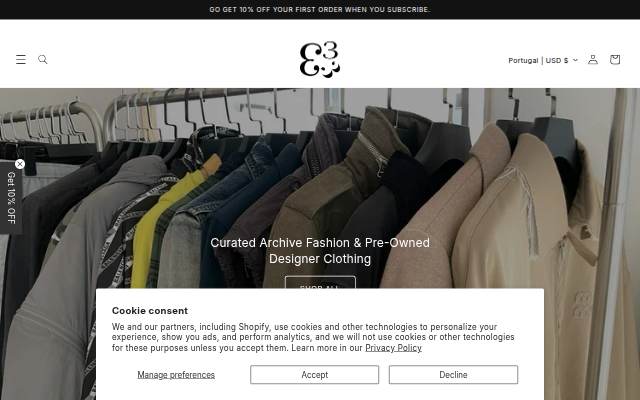333studioarchive storefront