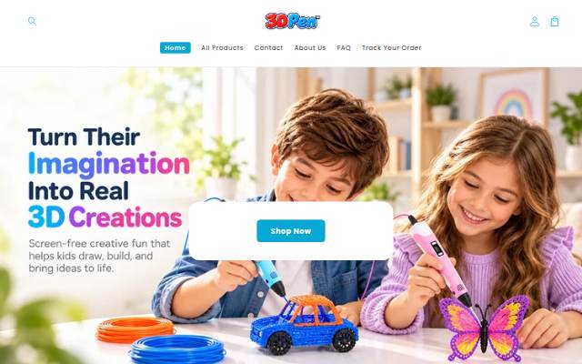 Startseite von 3D Pen™