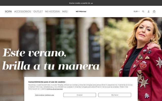 40 Monas storefront