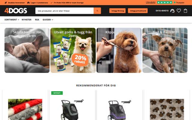 4Dogs storefront