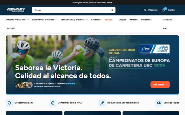 4Endurance España storefront