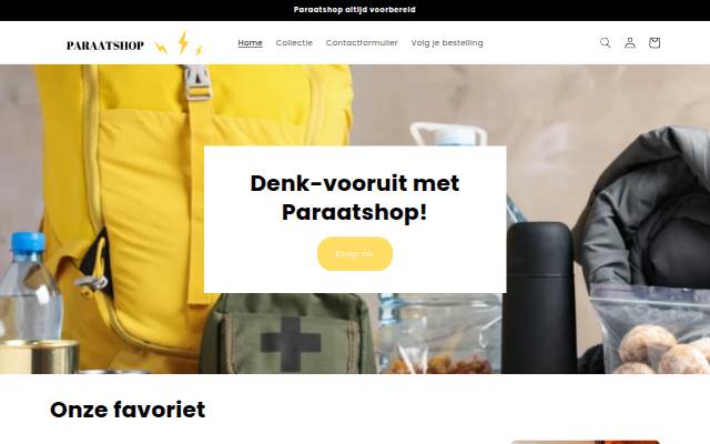 ParaatShop storefront