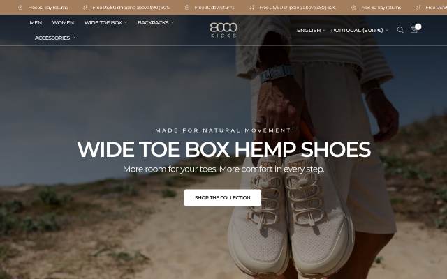 8000Kicks storefront