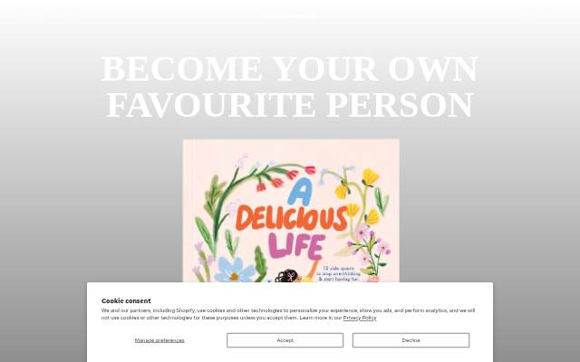 A Delicious Life storefront