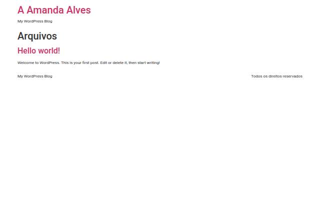 Montra da A Amanda Alves