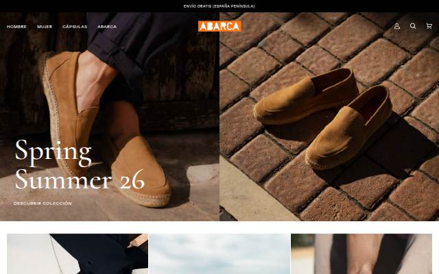 Abarca Shoes storefront