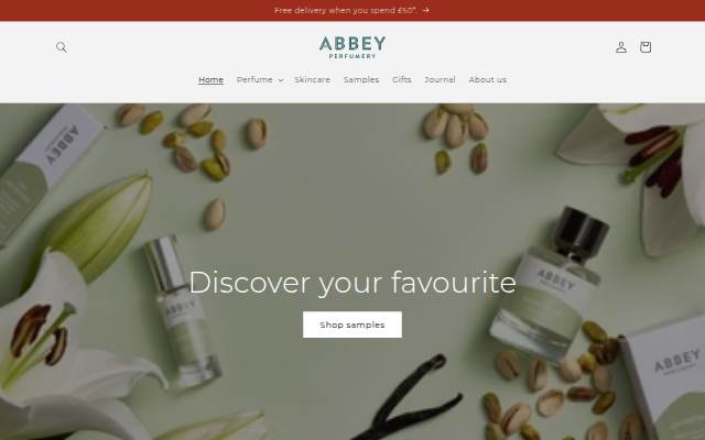 Abbey Perfumery storefront