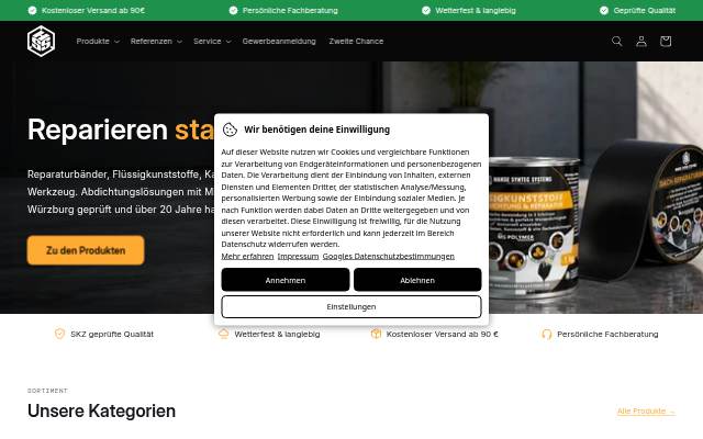 Abdichtung-Direkt storefront