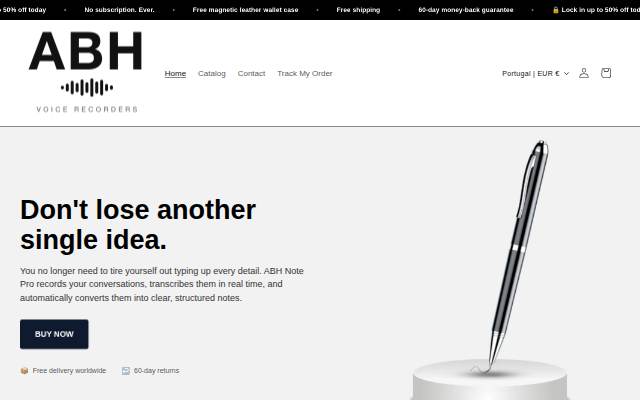 ABH storefront