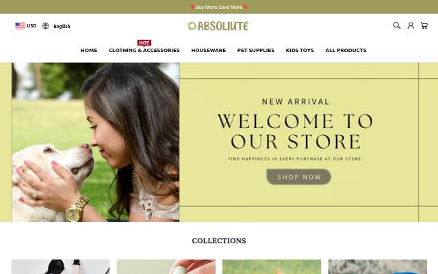 ABSOLIUTE storefront