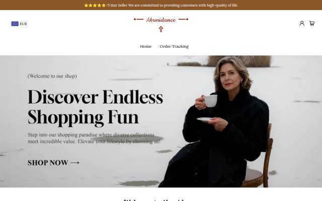Abunidance storefront