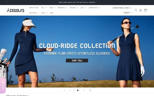 Acegolfs storefront