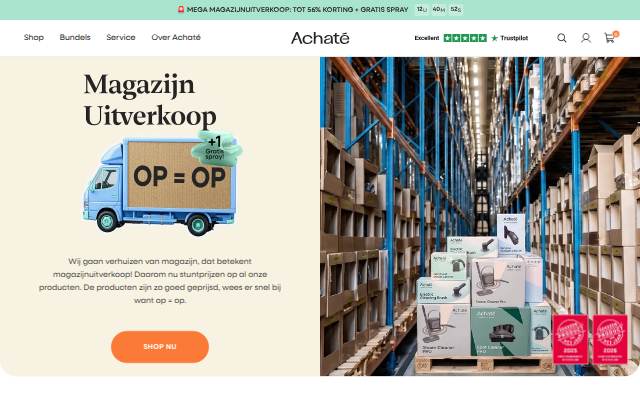 Achaté storefront