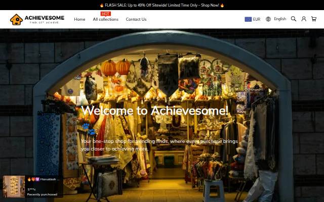 Achievesome storefront