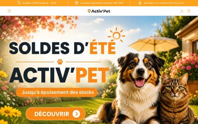 Activ storefront