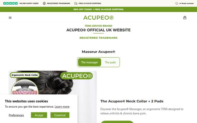 ACUPEO® storefront