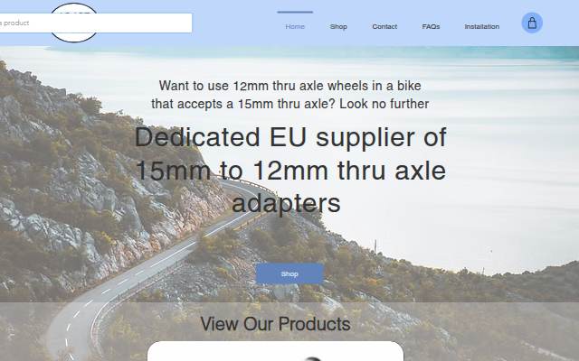 Adapt Cycles storefront