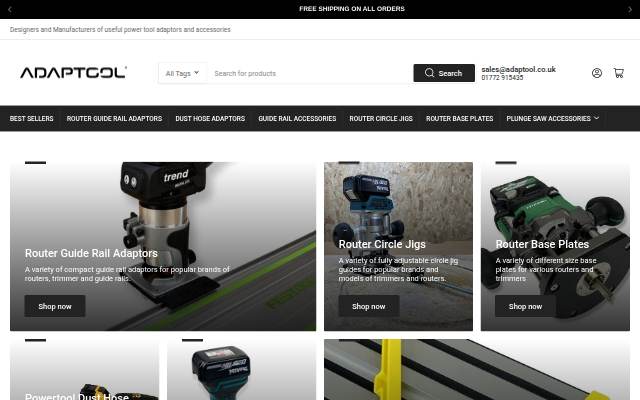 Adaptool storefront