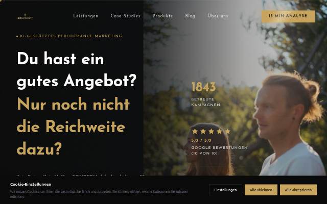 Escaparate de adcompany GmbH