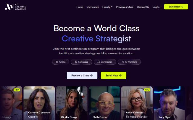 Creative Strategist Certification storefront