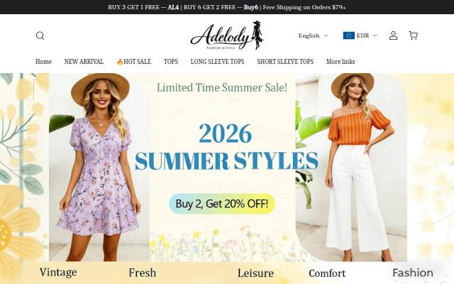 adelody storefront