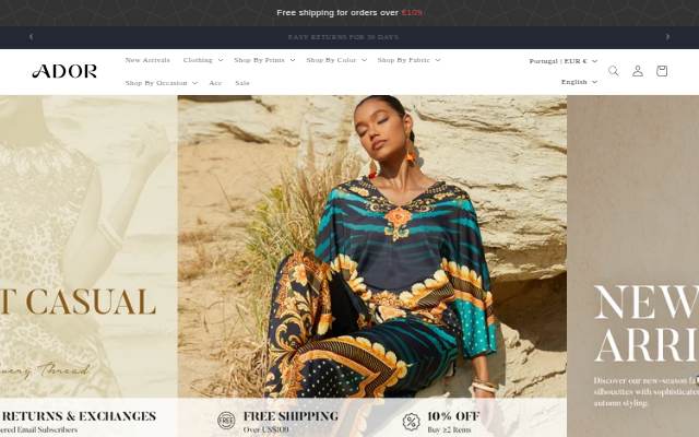 ADOR storefront