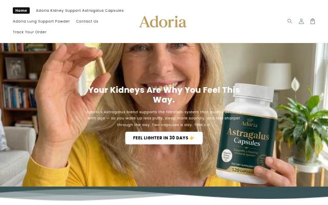 Adoria storefront