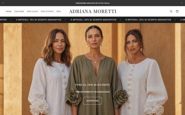 ADRIANA MORETTI storefront