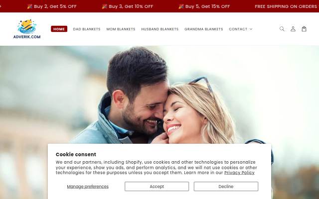 Adverik.com storefront