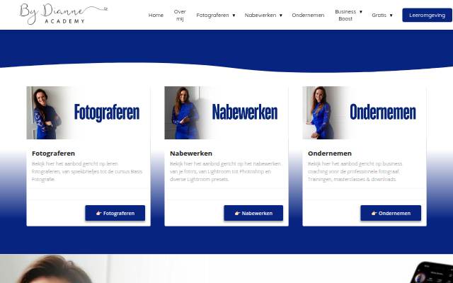Startseite von afrekenen.bydianne.nl
