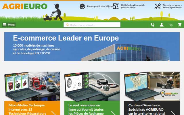 AgriEuro storefront