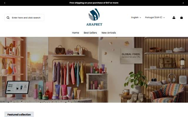 Vitrine de ahapret