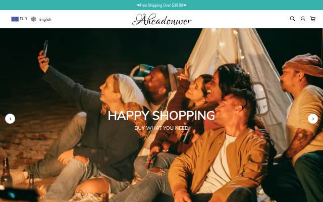 Aheadonwer storefront