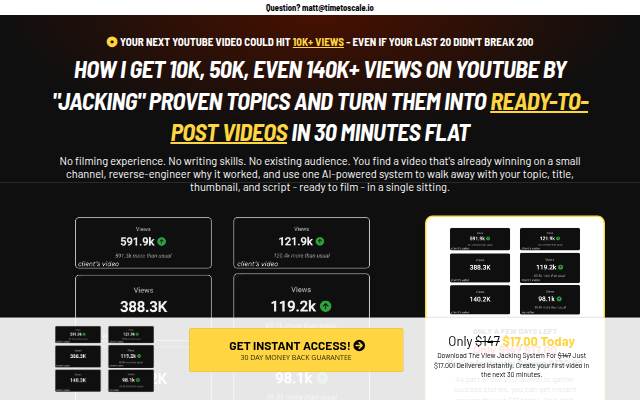 YouTube Videos That Get Views storefront
