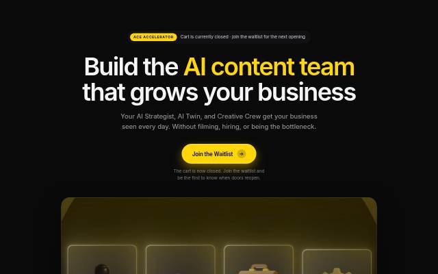 ACE Accelerator storefront