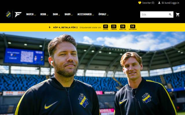AIK Fanatiker storefront