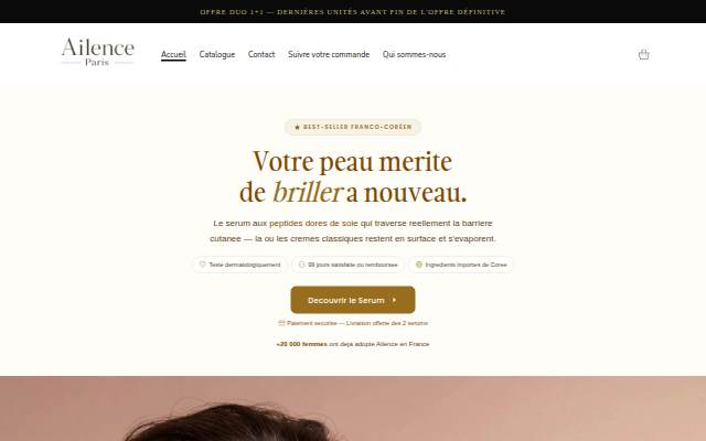 Ailence storefront