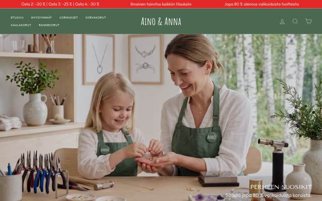 Aino &amp; Anna storefront