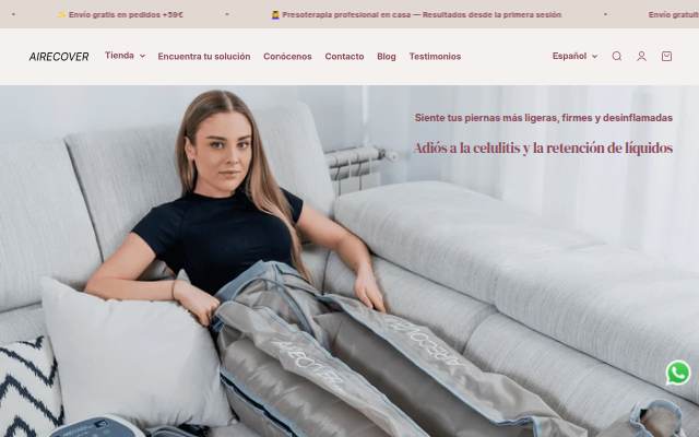 Airecover storefront