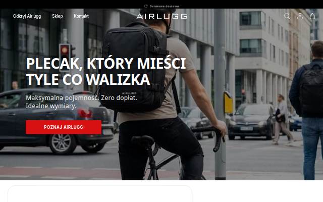Startseite von AIRLUGG
