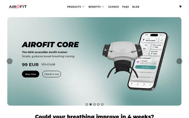 Airofit storefront