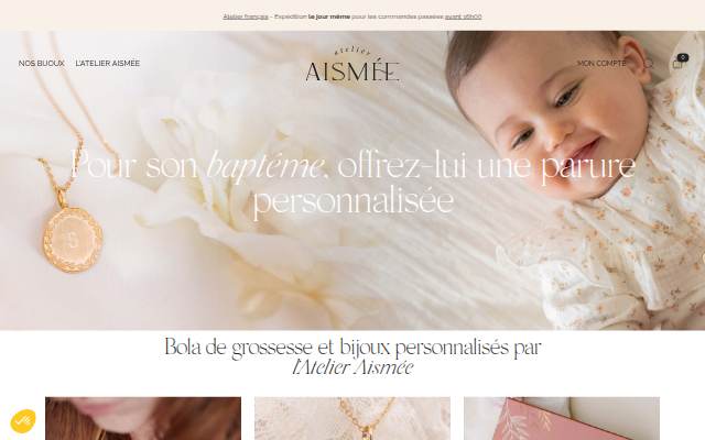 Bola de grossesse élégant pour future maman storefront