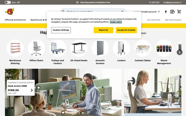 Montra da Supplier of Workplace Products