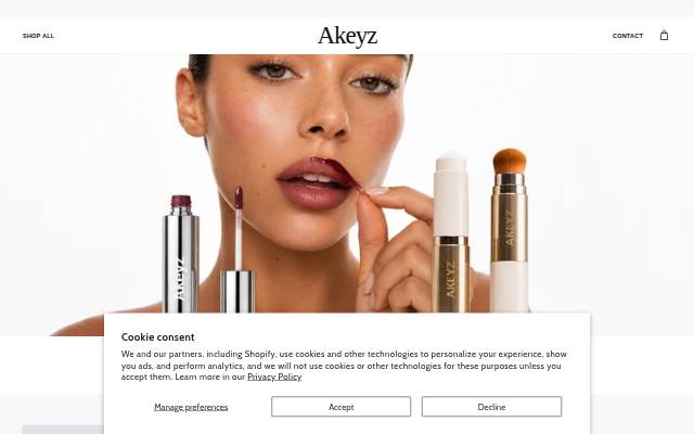 Akeyz storefront