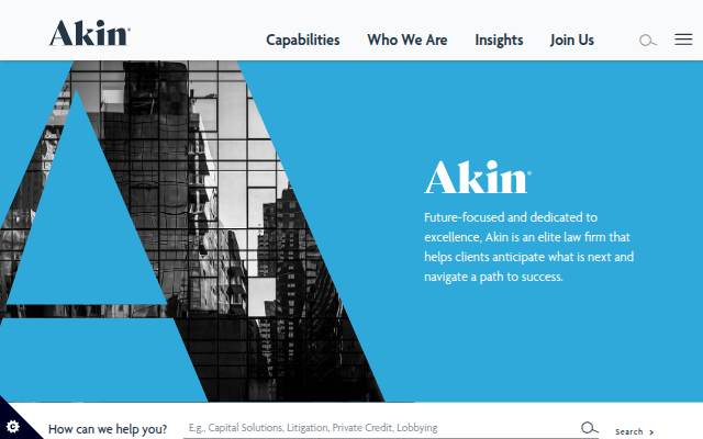 Akin - Akin, an Elite Global Law Firm storefront
