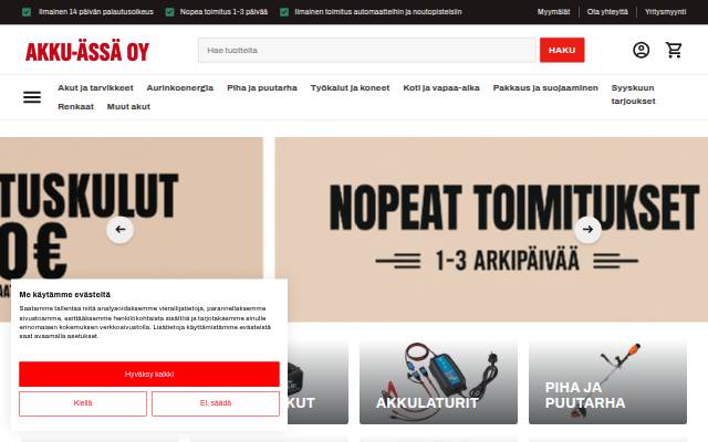 Client Challenge storefront