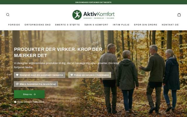 Aktiv Komfort storefront