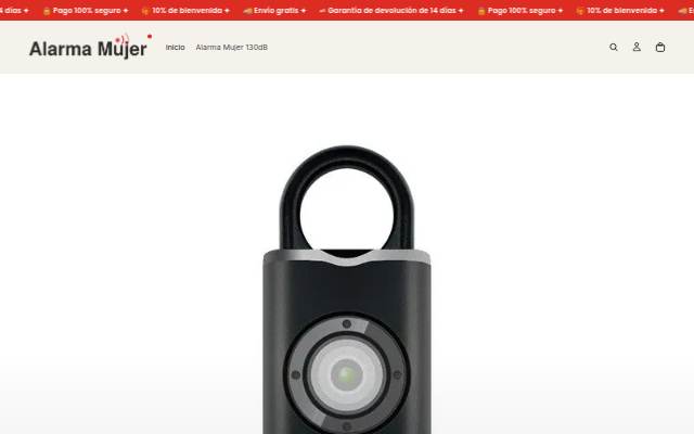 ALARMA MUJER storefront